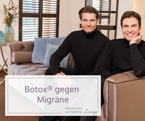 Koebe Klinik Düsseldorf Faltenunterspritzung Botox gegen Migräne