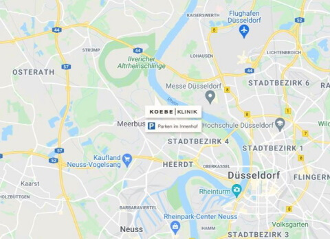 Google Maps Koebe Klinik